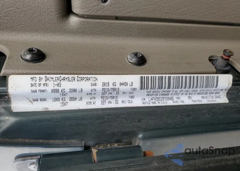 2003 Jeep Wrangler Commando z USA, uszkodzony, nr VIN 1J4FA39S33P339466